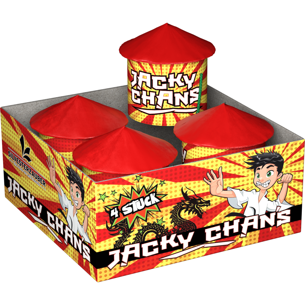 Feuerwerk Jackie Chans