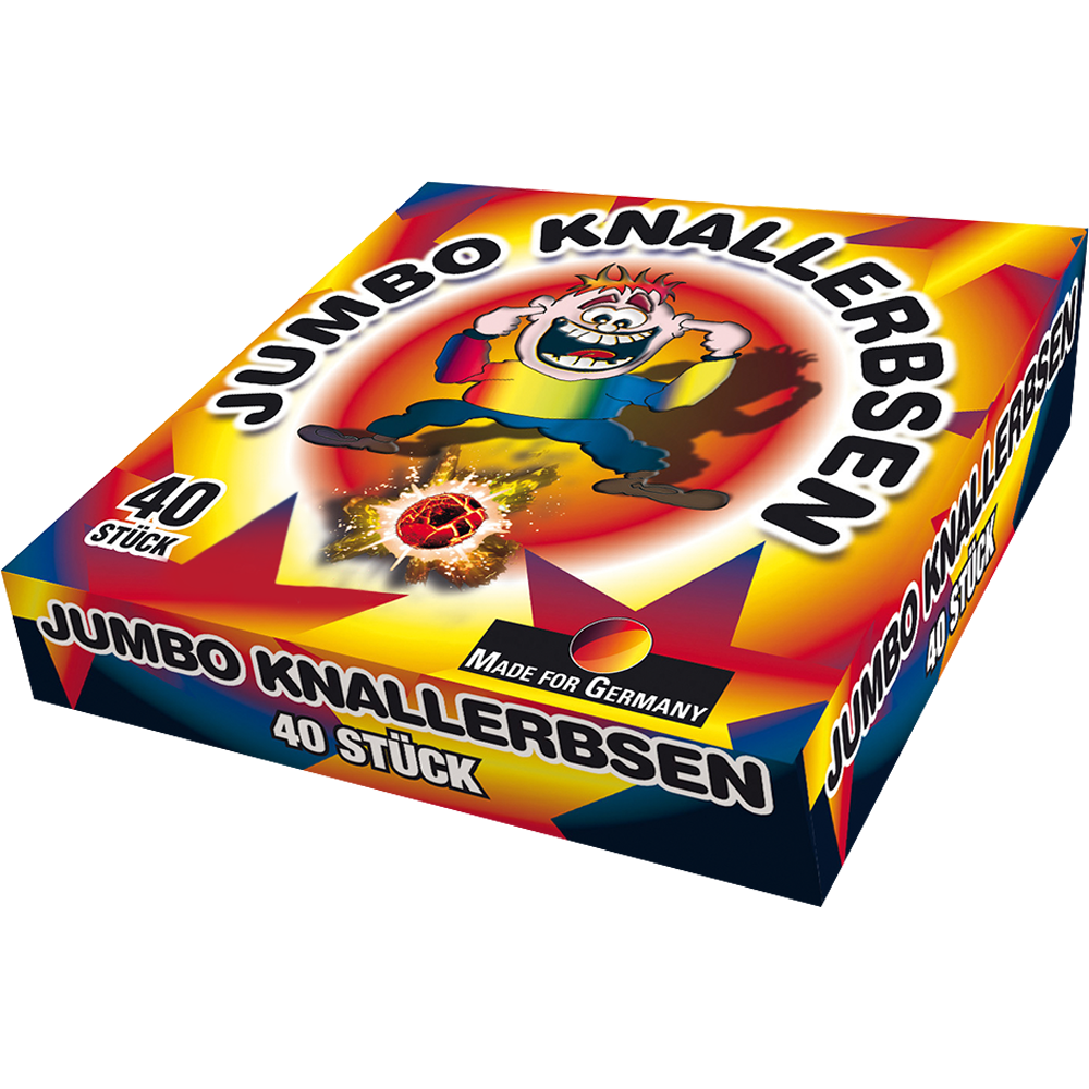 Feuerwerk Jumbo Knallerbsen Box