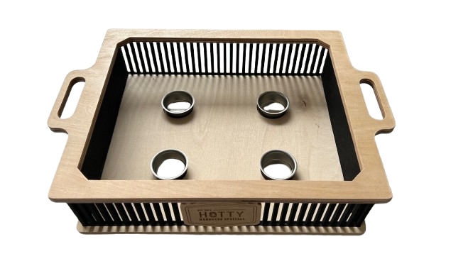 Hotty Legacy medium Warmhalteplatte mit Teelicht zum Grillen