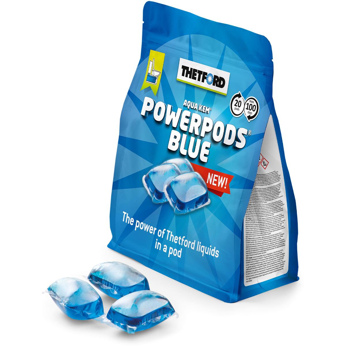 Thetford Aqua Kem Powerpods Blue Fäkalientankzusatz, 20er Pack