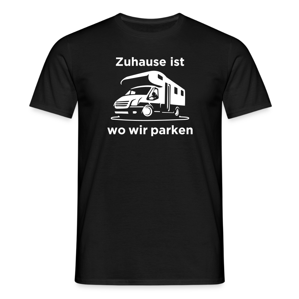 Men's T-Shirt - Zuhause ist wo wir parken Men's T-Shirt - Zuhause ist wo wir parken