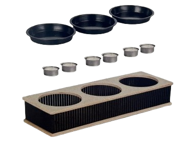 Hotty Tapas Large Warmhalteplatte eckig mit Teelicht zum Grillen Hotty Tapas Large Warmhalteplatte eckig mit Teelicht zum Grillen